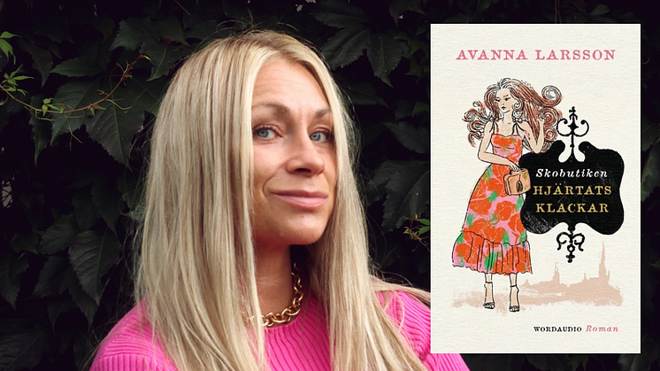 Avanna Larsson, författare till Skobutiken Hjärtats klackar