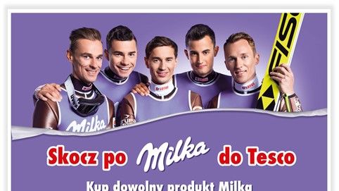„Skocz po Milka do Tesco”  - konkurs konsumencki w ramach kampanii  „Milka. Sercem z Naszymi” 