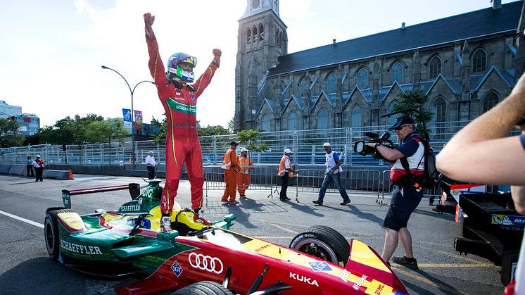 Audi-föraren Lucas di Grassi tog hem förarmästerskapet i eldrivna Formel E