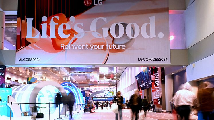 LG presenterar transparent och trådlös OLED-TV, AI-innovationer och klädvårdslösning på CES 2024