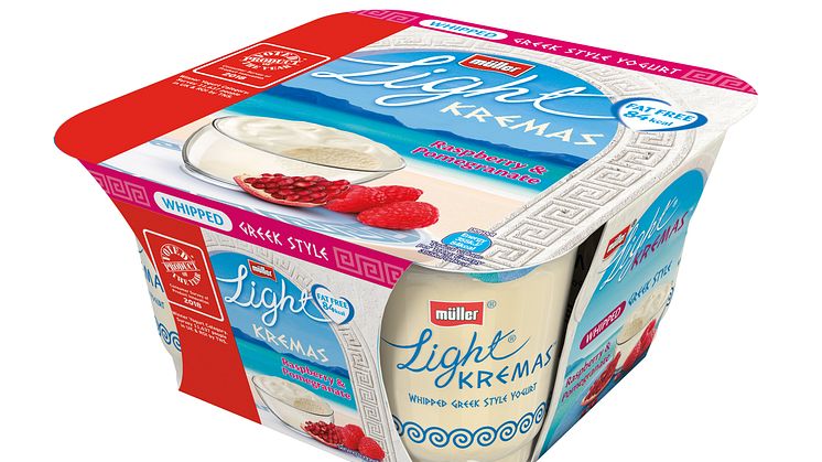 Müllerlight Kremas wins Product of the Year 2018