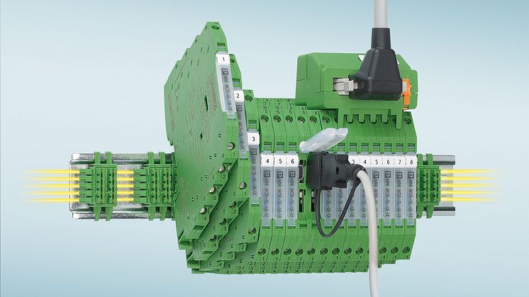 New Highly Compact Isolation Amplifiers with Modular Group Error Logging