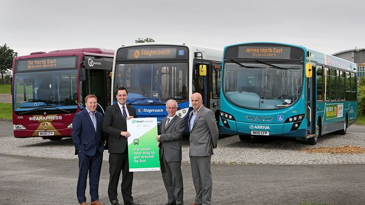 Bus passengers across Tees Valley will benefit from smart, multi-operator travel from 30th July 