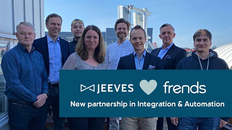 Frends i partnerskap med Jeeves ERP