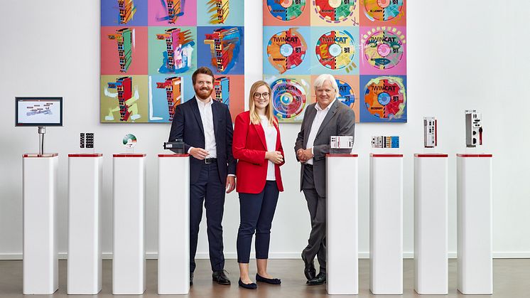 Johannes, Frederike och Hans Beckhoff