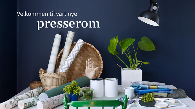 Velkommen til vårt nye presserom - Fargerike