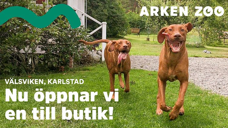 Arken Zoo öppnar en till butik i Karlstad