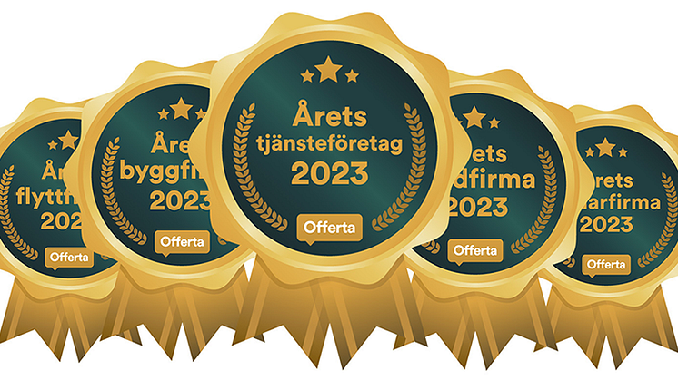 Offerta utser Sveriges bästa tjänsteföretag 2023