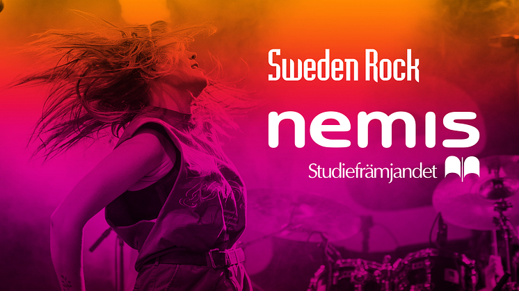 Banner Sweden Rock (regnbåge2)