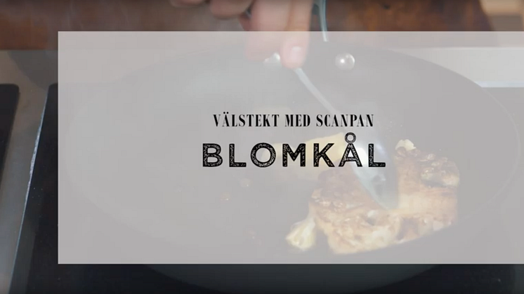 Välstekt med Scanpan: Blomkål