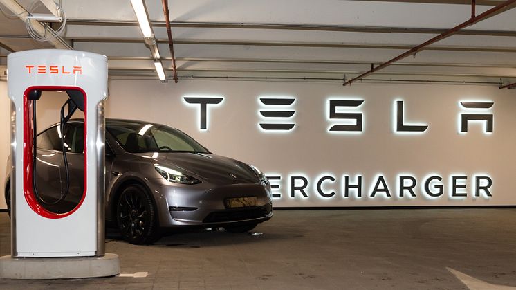Tesla Super Charger | Ullevaal Stadion