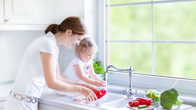 Whether washing vegetables, cooking or drinking, Bluewater's water purifiers remove all contaminants from tap water to help ensure healthier lifestyles (Istock Photo, Credit:FamVeld)