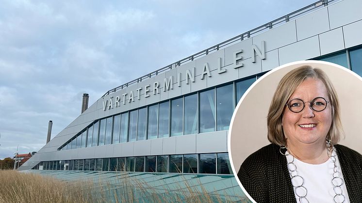 På bilden: Magdalena Bosson, vd Stockholms Hamnar