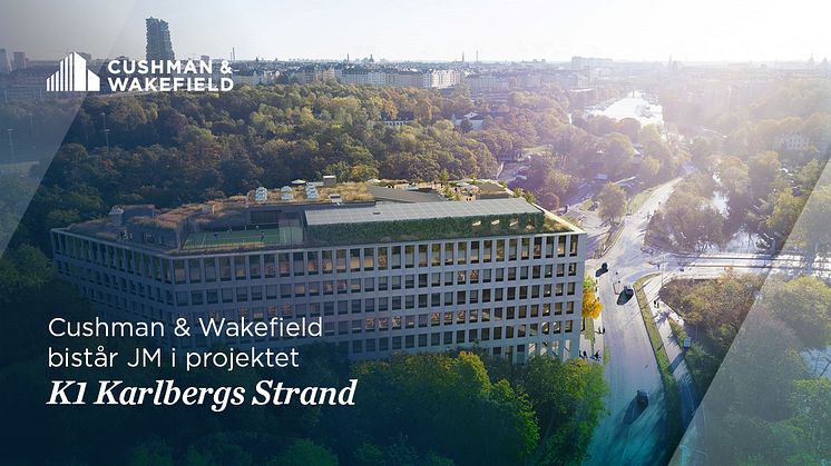 Cushman & Wakefield bistår JM i projektet som startar under Q1 2021