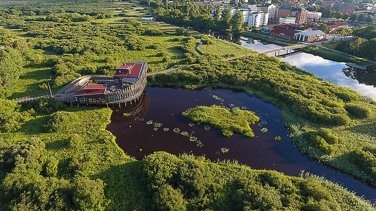 Måndagen 17 maj tar Kristianstads kommun över stafettpinnen i Skånestafetten. Överlämningen sker utomhus i redet på naturum Vattenriket.