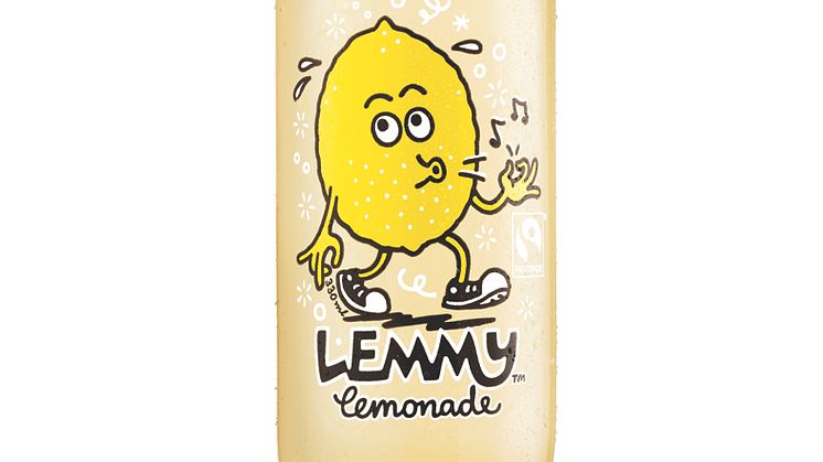 Lemmy lemonade  – en sötsyrlig ekologisk och fairtrade citronläsk