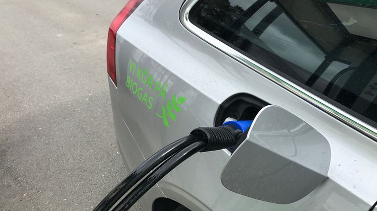 Karlskoga: Nya tankstationen för biogas i full drift