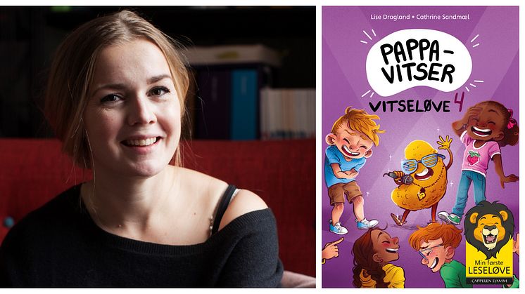Lise Dragland startet en Facebook-gruppe for tørre pappavitser. Nå har hun samlet vitsene i bokform (Foto: Maja Hattvang).