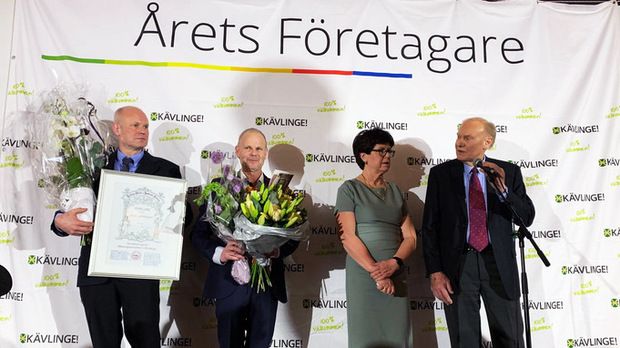 Vinnare av Årets Företagare 2019 och Årets Uppmuntran 2019