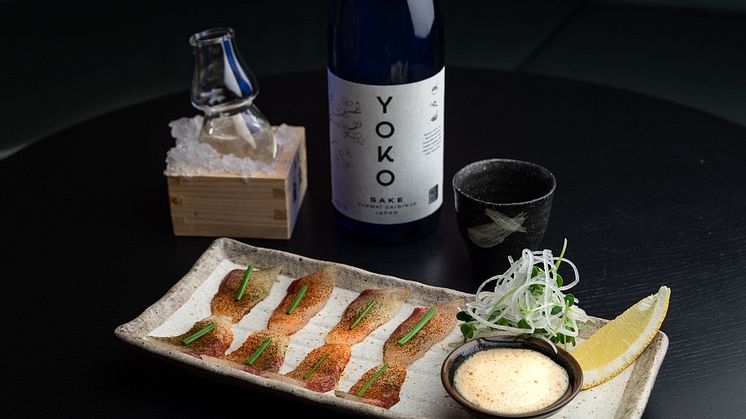 YOKO expanderar sin dryckesportfölj med en japansk premiumsaké