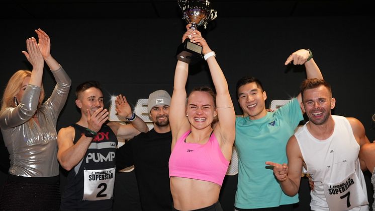 Eva Dobešová – The winner of Les Mills SUPERSTAR 2022
