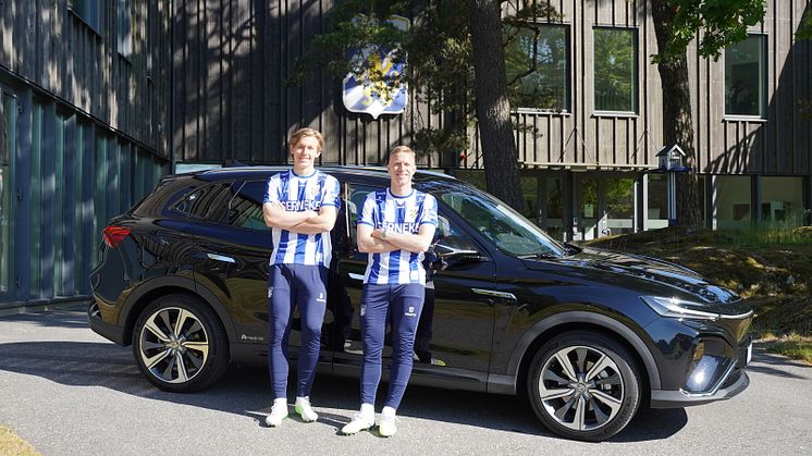 Johan Bångsbo & Oscar Wendt med MG Marvel R