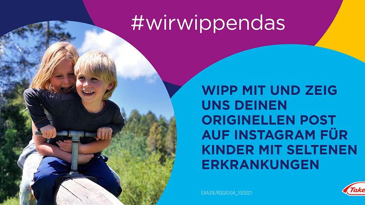 Aktion #wirwippendas - Takeda unterstützt den RTL-Spendenmarathon zugunsten der Stiftung „RTL – Wir helfen Kindern e.V.“