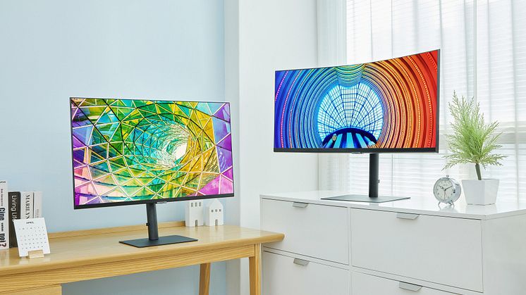 Samsung lanserer ny 2021 produktserie med høyoppløste skjermer