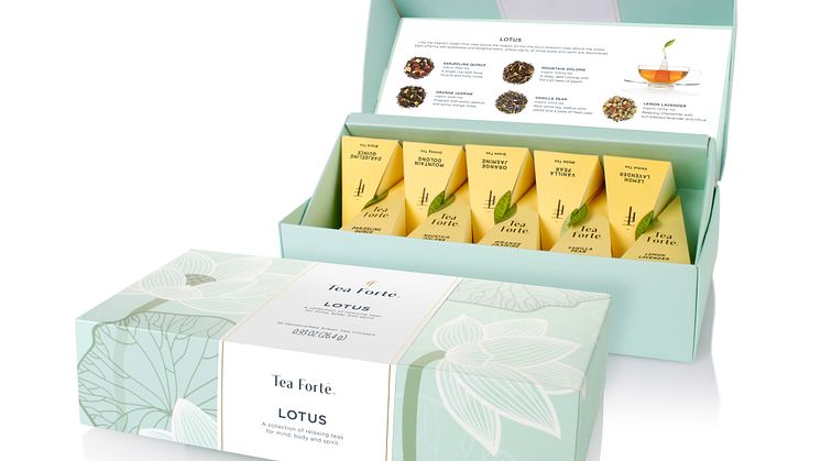 Tea Forté Lotus Collection Petit Presentation Box
