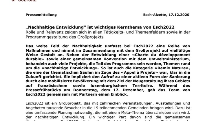 Esch2022_Pressemeldung Pressefrühstück 17.12.2020 DE