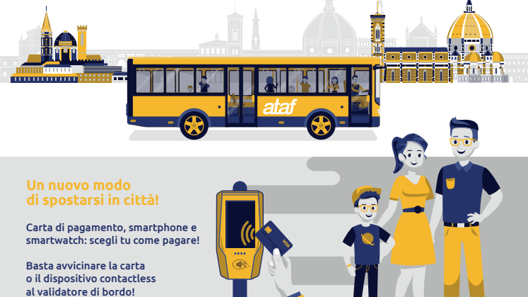 Firenze, il pagamento contactless per migliorare l’esperienza di viaggio nel trasporto pubblico e creare una città più intelligente ed efficiente