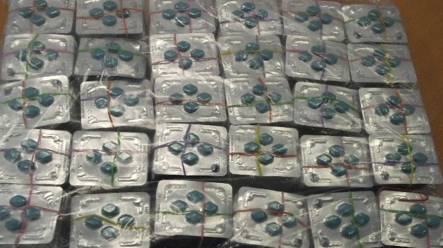 Illegal Viagra-type products found at a storage unit