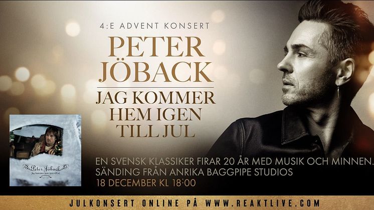Peter Jöback - Julkonsert 2022