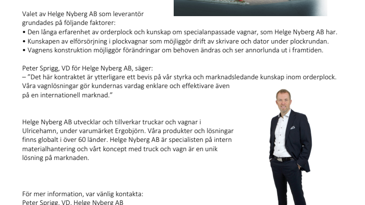 Helge Nyberg AB gör internationell miljonaffär  med försvarsmakten