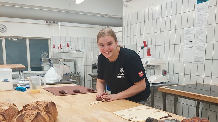 Line Munk Erikslev fra KonditorBager i Ørum skal til WorldSkills i Frankrig