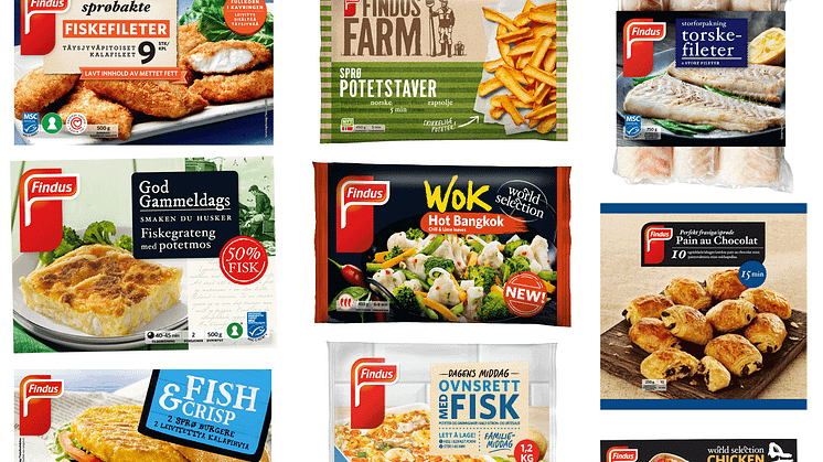 Smakfulle produktnyheter fra Findus