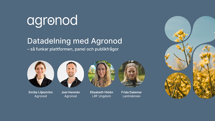 Datadelning med Agronod