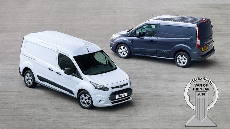 NY FORD TRANSIT CONNECT KÅRET TIL ’INTERNATIONAL VAN OF THE YEAR 2014’