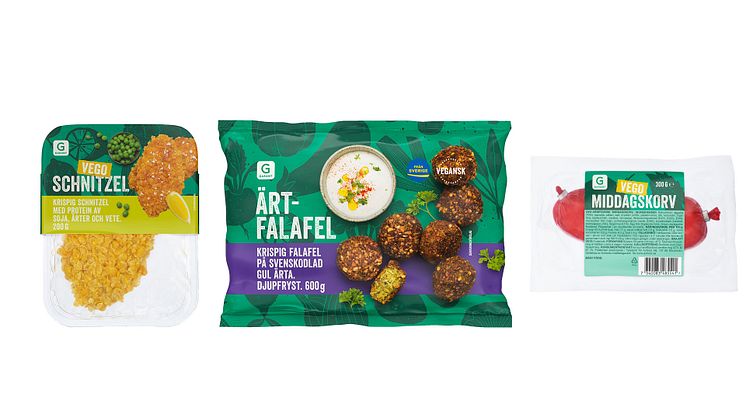 Vegetariska nyheter från Garant