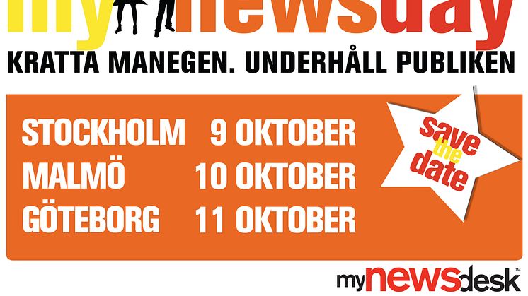 Välkommen till Mynewsday 2012!