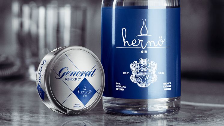 General Blended by Hernö Gin – nytt ginsnus från Swedish Match