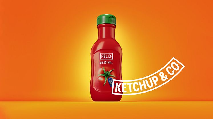 Först ut i FELIX nya varumärkes-kampanj är Ketchup & Co 