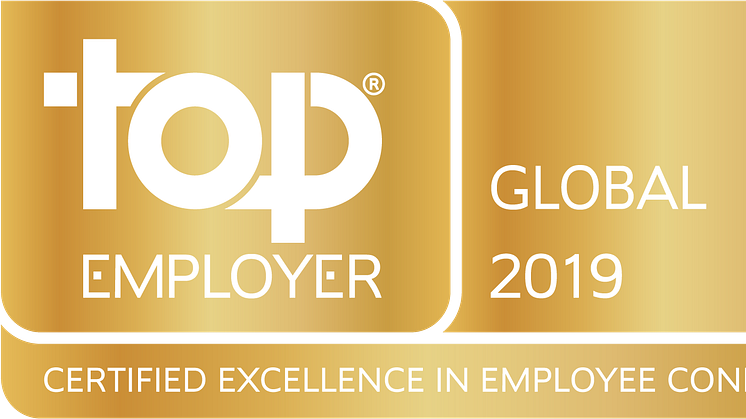 Saint-Gobain certifierad Top Employer Global 2019