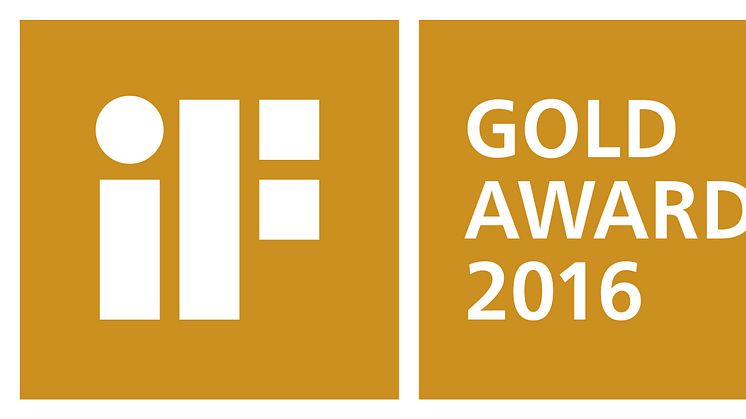 iF Gold Award 2016 logo