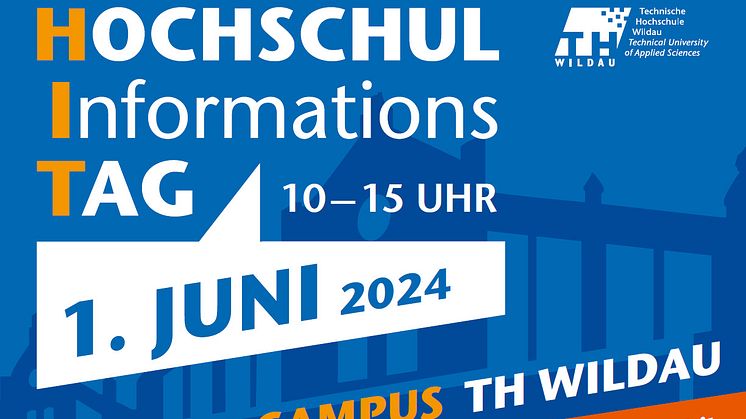 Am 1. Juni 2024 findet von 10 bis 15 Uhr der Hochschulinformationstag der TH Wildau auf dem Campus der Hochschule statt. (Bild: TH Wildau)