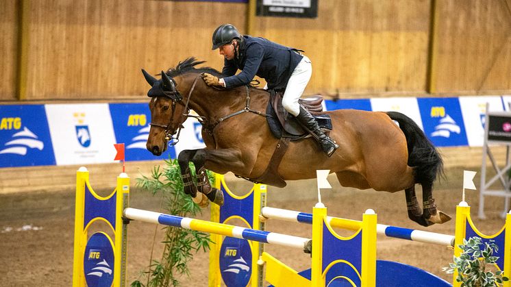 I helgen är det dags för Borås Grand Prix med bl a ATG Riders League och Arena Youth Tour. Jens Fredricson är en av ryttarna på startlistan. Foto: Roland Thunholm