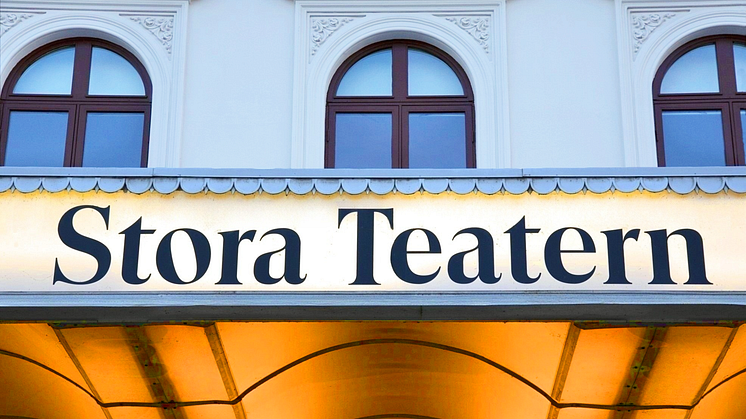 Stora Teatern får trygghetsskapande belysning