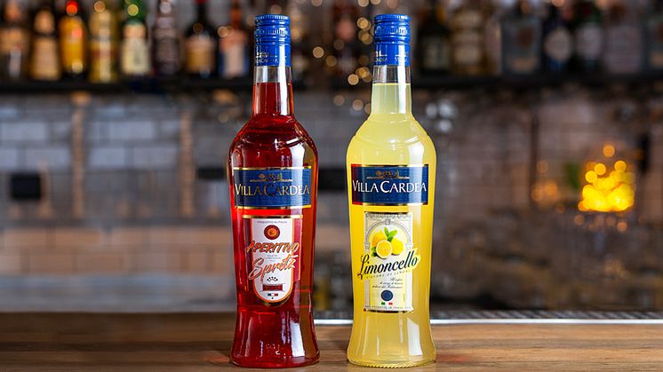 Villa Cardea Aperitivo och Villa Cardea Limoncello har tagit emot guldmedalj respektive silvermedalj i Bartenders Spirits Awards i USA.