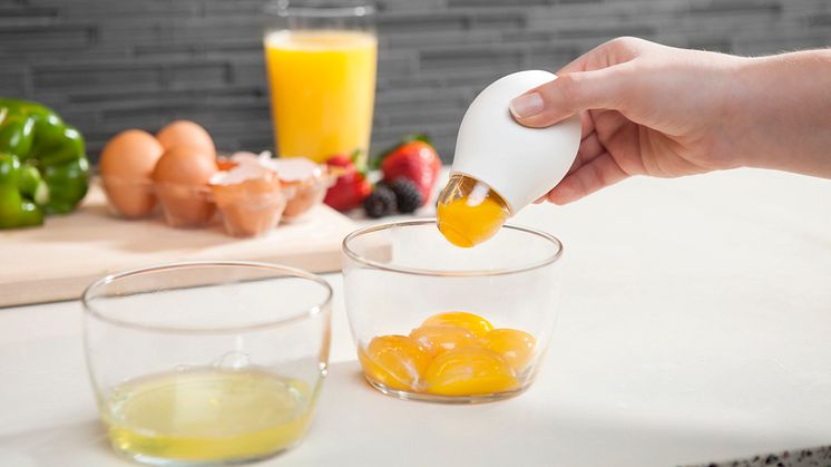 Äggulepockaren Egg Pluck - Hela gulor med ett plupp