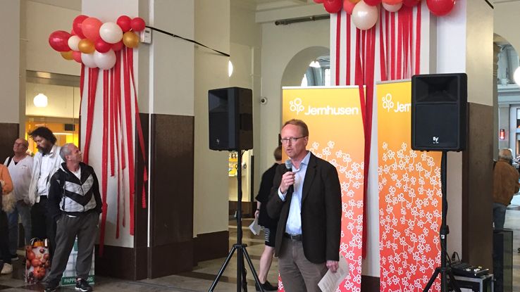 Byggnadsantikvarie Johan Rittsél berättar om Entréhallen på Stockholms central